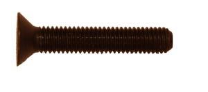 M8x55 countersunk screw, black