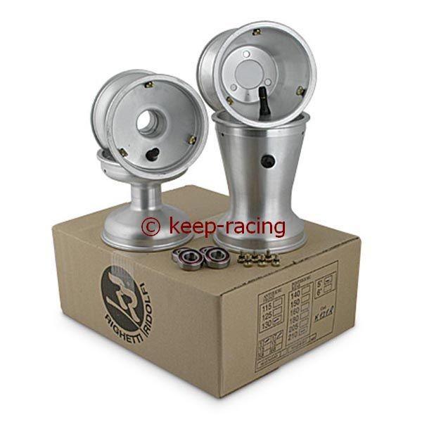 5 Zoll Aluminiumfelgen, Satz, 125mm(17mm)/180mm(58mm)FS