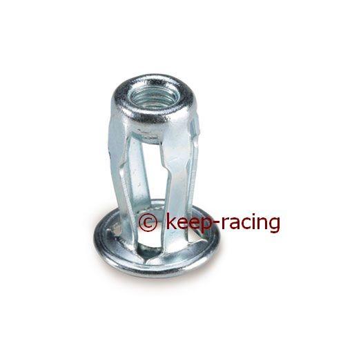 Steel plug, screw-in type, 6 mm