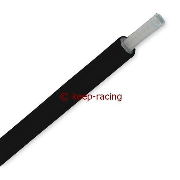 Cable sleeve for throttle cable, black, Teflon, HI-TECH (sold by the meter)