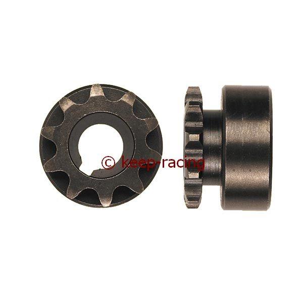 Motorritzel, für YAMAHA, 12 Zähne, mit Nut