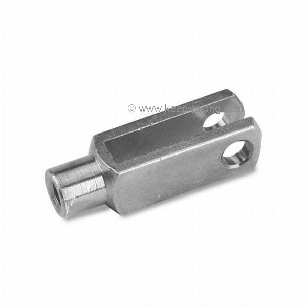 Gabel M6 36mm Stahl, silber verzinkt