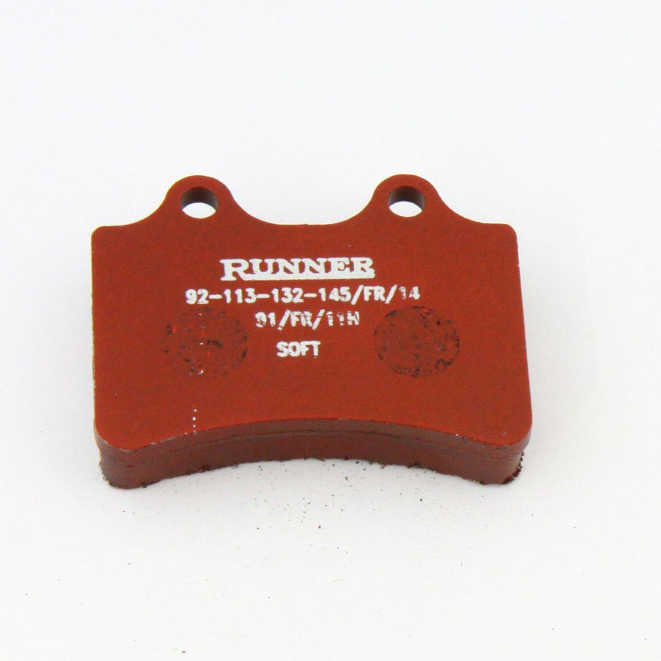 Bremsbelag für HAASE RUNNER FR14, hinten, soft, 1 Stück