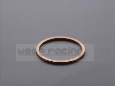 Flange gasket, copper