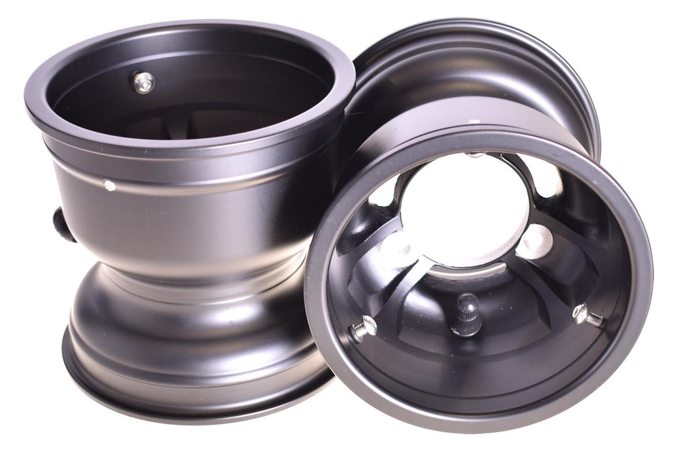Magnesium rims for CRG, keep-racing®, 5 inches, 130 mm, black, set (2 pieces)