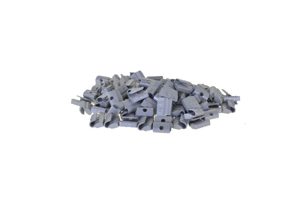 100 x 5g wheel balance weights for steel rims, zinc (ZN)