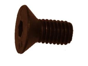 M8x30 countersunk screw, black
