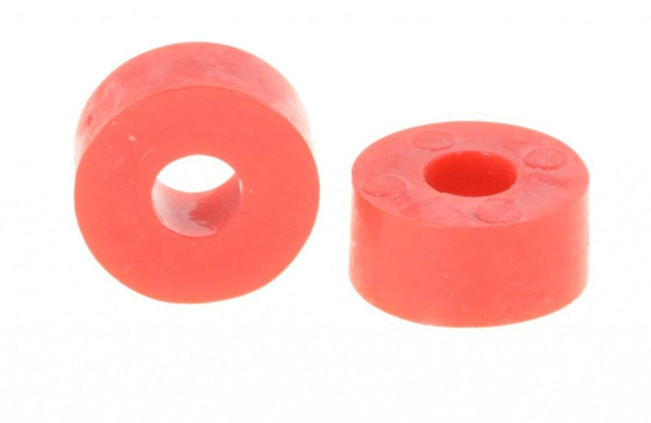 Rubber washer, 27 x 14 mm, M10, red