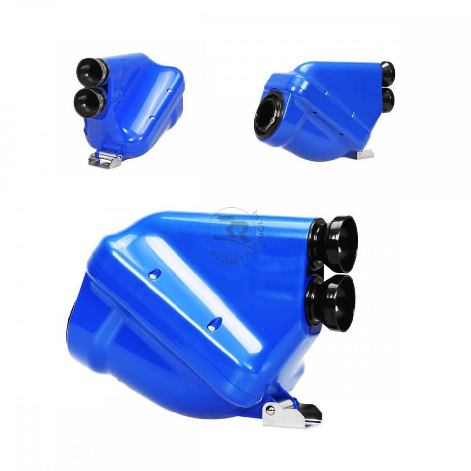 Ansauggeräuschdämpfer 23mm, blau/schwarz, Typ "ACTIVE", homologiert