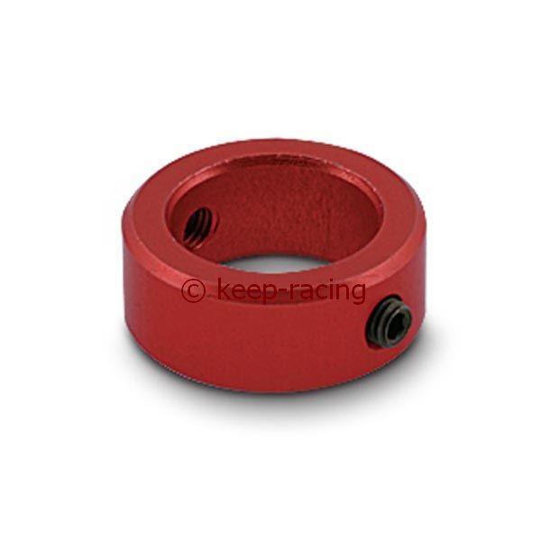 Sicherungsring 20mm Aluminium, rot eloxiert