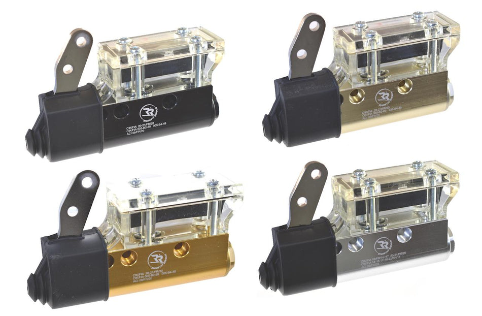 Hauptbremszylinder für Bremssattel Tripmatic, Speed & MA20, eloxiert