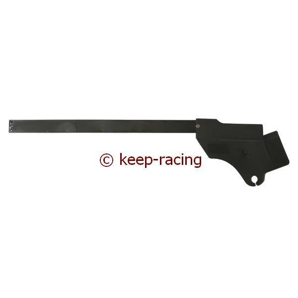 Black chain guard with rotating cover