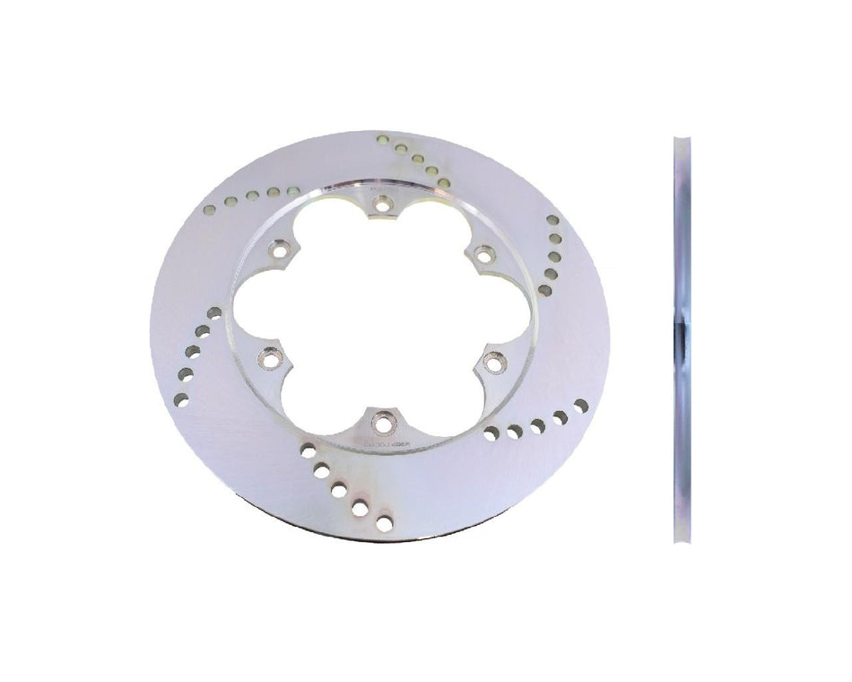 Bremsscheibe, Stahl, verzinkt, gelocht, 200 x 8mm