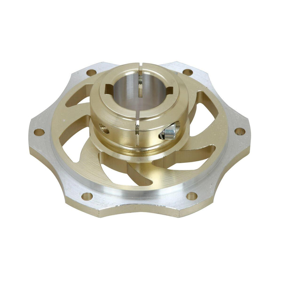 Bremsscheibenaufnahme, Aluminium, für 30mm Achse, magnesium eloxiert