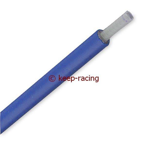 Cable sleeve for throttle cable, blue, Teflon, HI-TECH (sold by the meter)