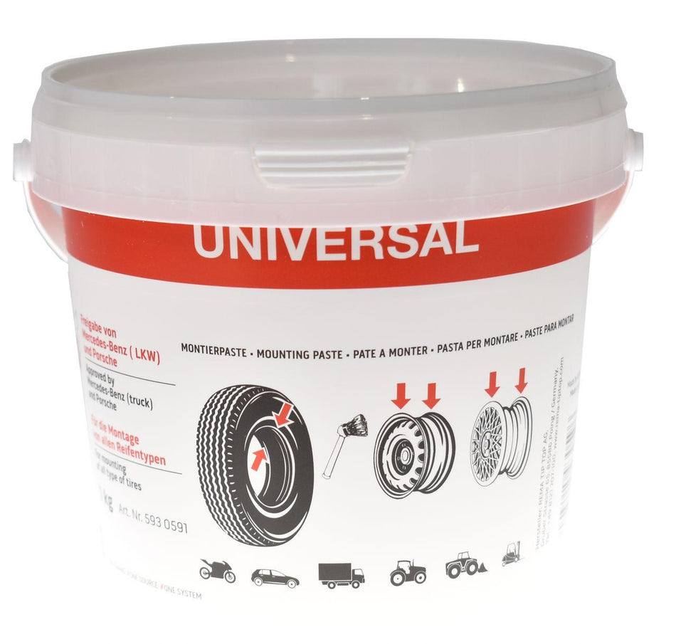 Reifenpaste, Montagepaste TipTop, 1 kg
