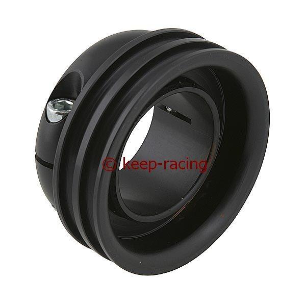 Aluminium Antriebsrad für 40mm Achse, schwarz eloxiert