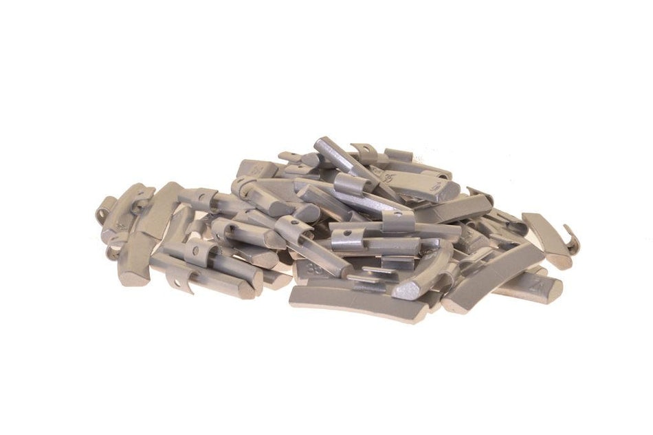 50 x Auswuchtgewichte 35g für Alu-Felgen, Zink (ZN)