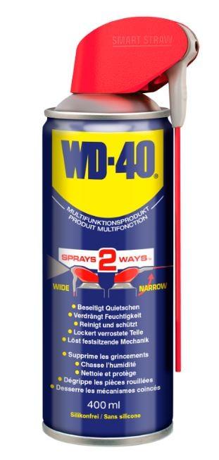 WD-40 SPRAY 400 ml, embout Smart Straw