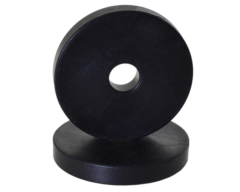 Unterlegscheibe für Sitze/Sitzhalter, Kunststoff, 40 x 8 x 6mm, schwarz