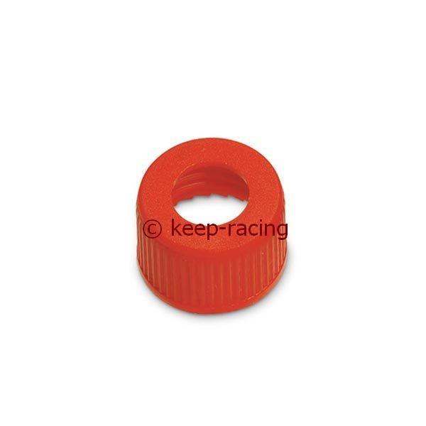 Tankdeckel für Saugleitung rot