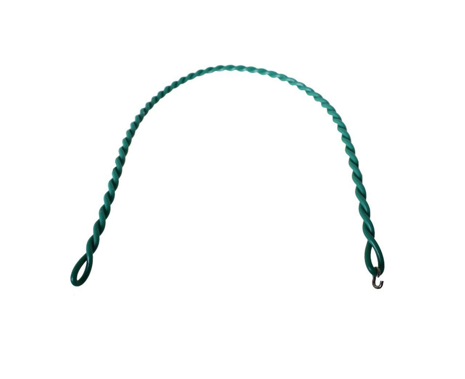Wasserpumpenriemen, geflochten, grün, mit Haken, 390mm lang