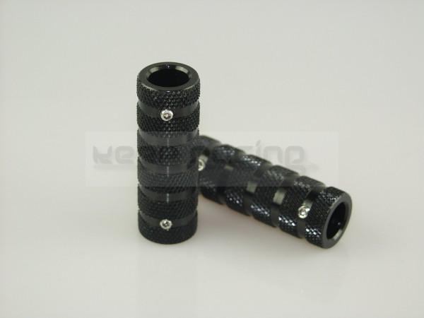 Pedal Grip Satz ULTRA (2 Stück), Alu, schwarz eloxiert