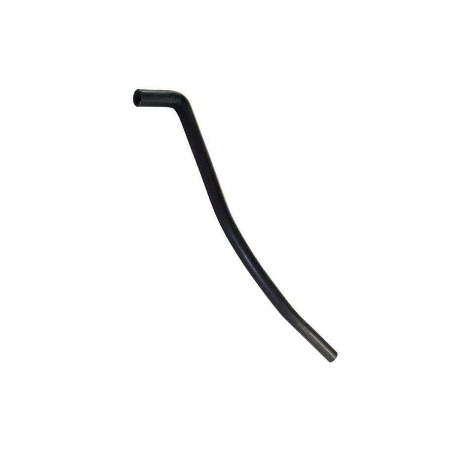 Kühlwasserschlauch EPDM, Gewebeschlauch, schwarz, mit 1 x 90° Bogen, 600mm lang, keep-racing®