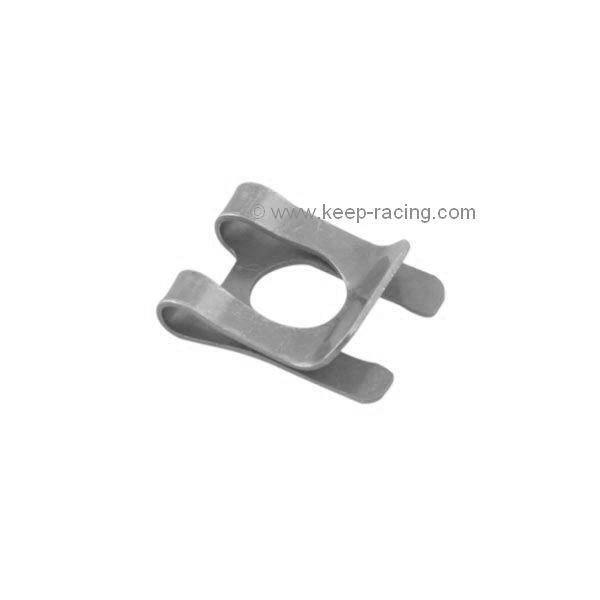 6mm spring for pins, silver-plated