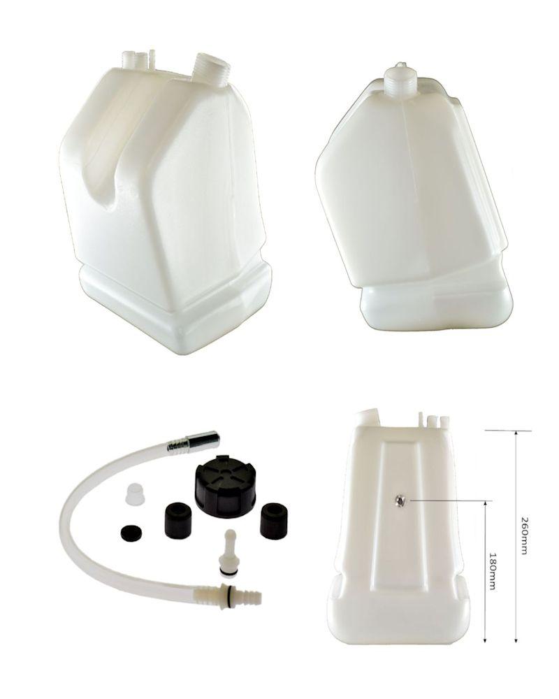 Kart Wechseltank, 9 Liter, inkl. Zubehörkit, schwarz