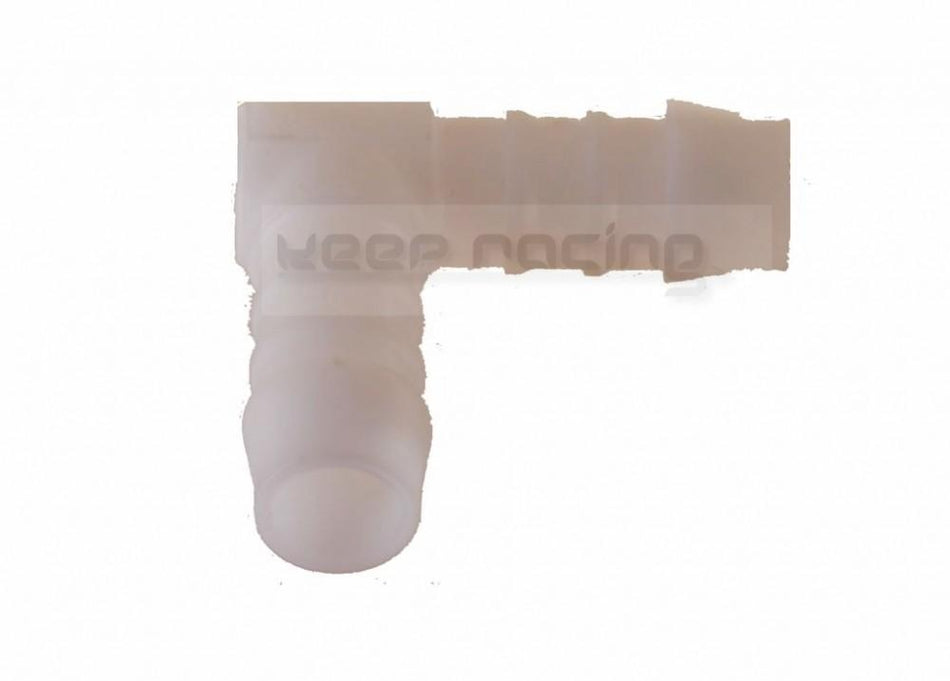 Hose connector, 90 degrees