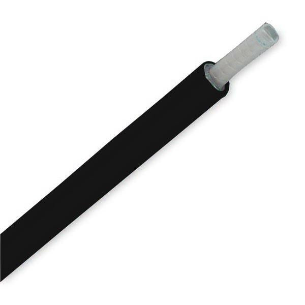 Brake/clutch cable cover, black, Teflon, HI-TECH (sold by the meter)