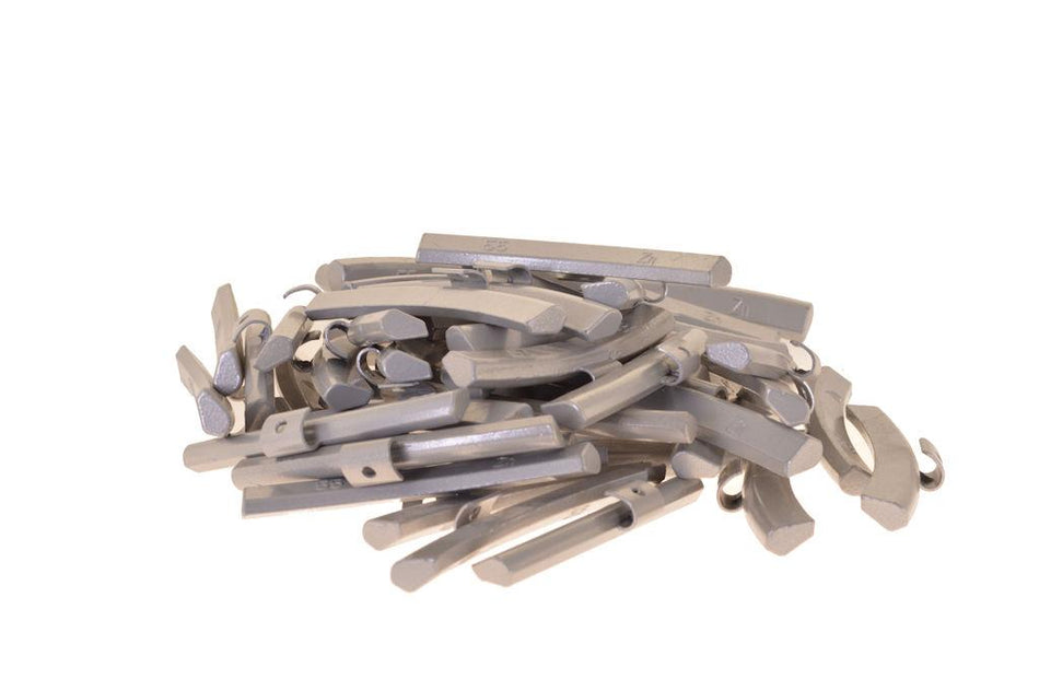 Clearance Sale! 400 wheel balancing weights, 8 x 55g, zinc (ZN)