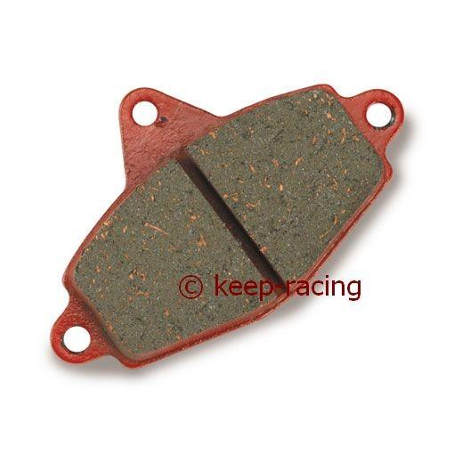 Rear brake pad 114 red, thickness 13 mm