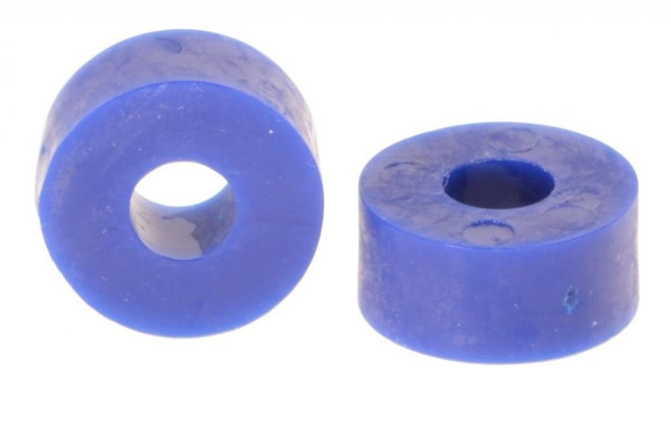 Rubber washer, 27 x 14 mm, M10, blue