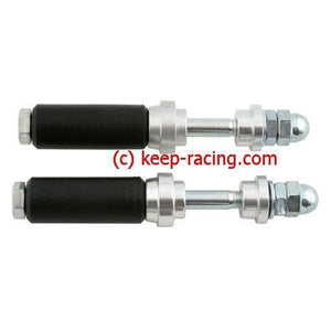 Screw set for rear underrun protection XTR14 &amp; KG, 28 mm, silver