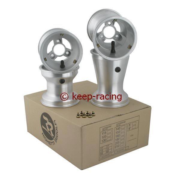 5 Zoll Aluminiumfelgen, Speichendesign, Satz, 125mm/180mm(58mm), D.40, FS
