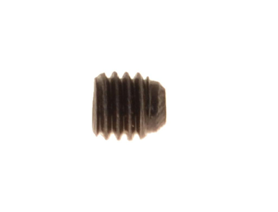 M6 x 6 mm grub screw, pitch 1.00, ring cut, black