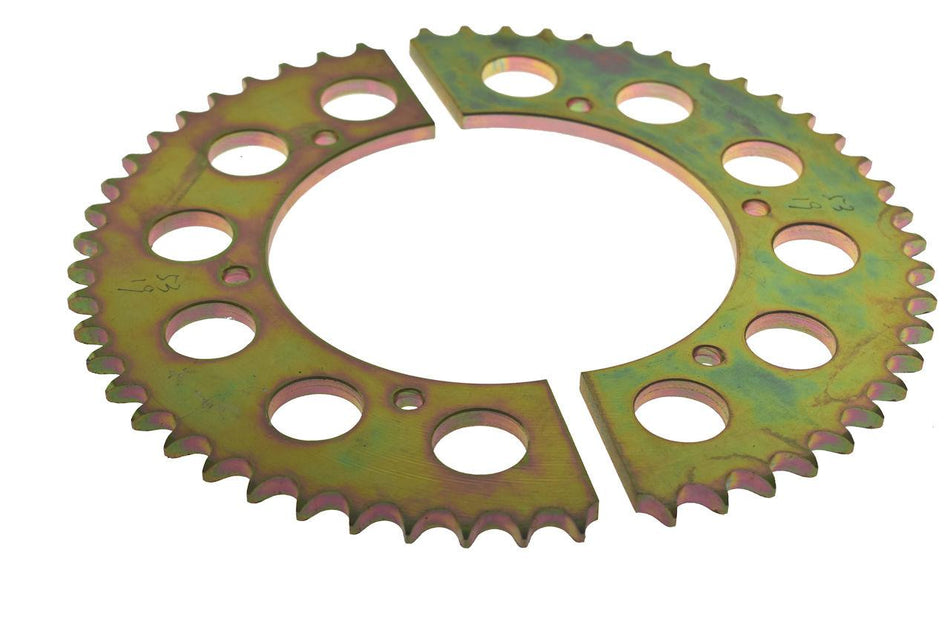 Plateau 428, keep-racing®, acier, 40 à 54 dents, Ø 116, en deux parties