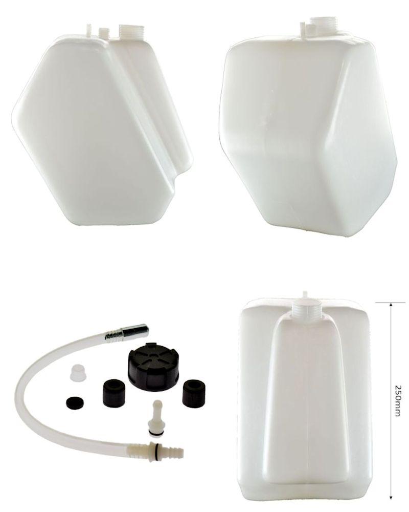 Kart Klemmtank, 7,5 Liter, inkl. Zubehörkit, schwarz