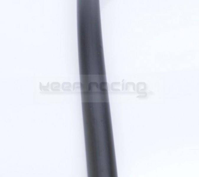 Silikon (SIRFLON) Kühlwasserschlauch bis 140 Grad Celsius, schwarz, Meterware