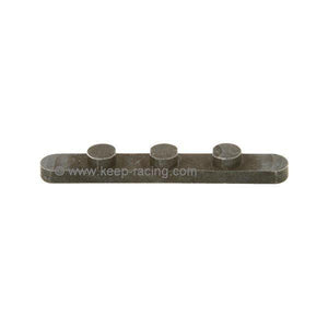 Achskeil, 3 Stifte, Abstand 15mm, Höhe 3,5mm