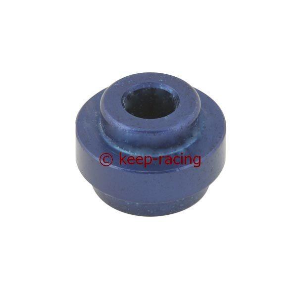Aluminum bushing, large, 30 mm, blue