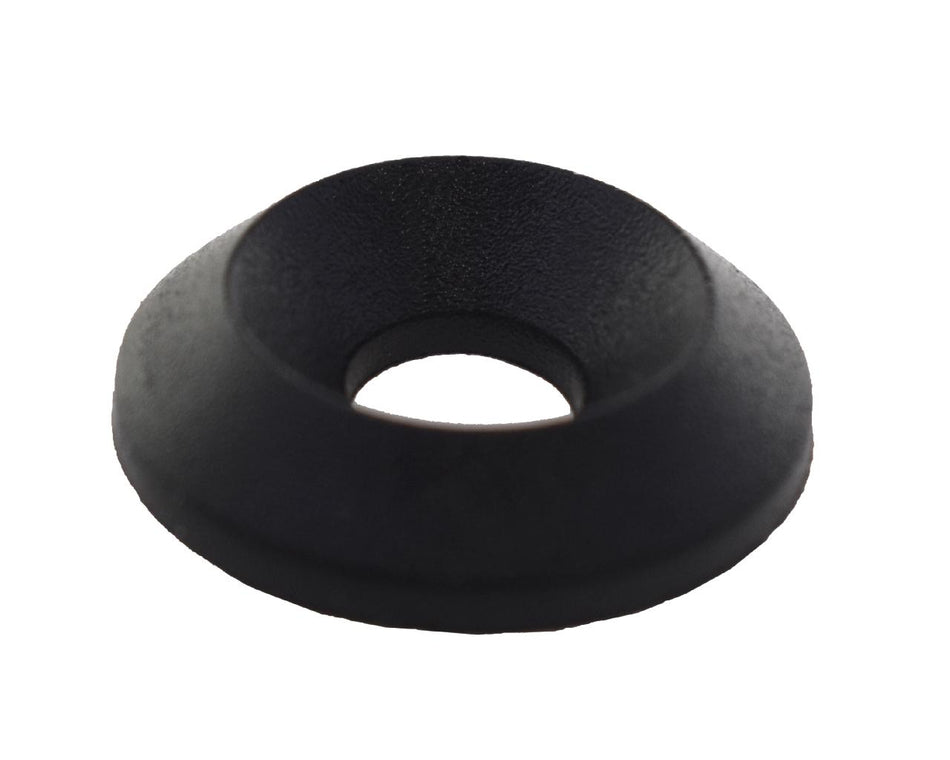50 washers for 17x6mm countersunk screws, black