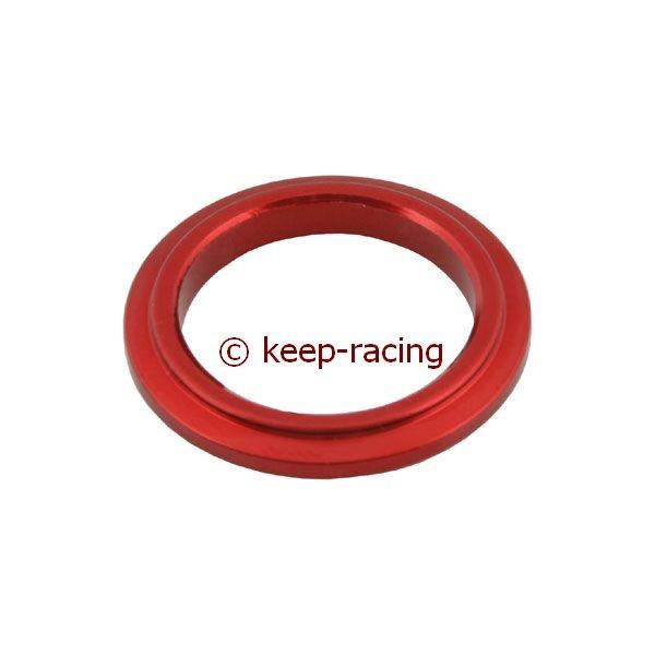 Aluminium Distanzstück 25x5mm, rot eloxiert