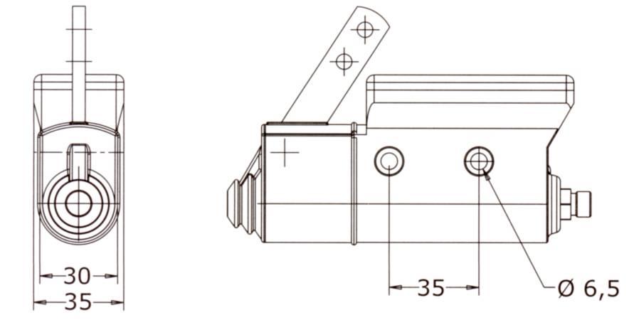 Hauptbremszylinder für Bremssattel Tripmatic, Speed & MA20, eloxiert (Bild 6) – keep-racing