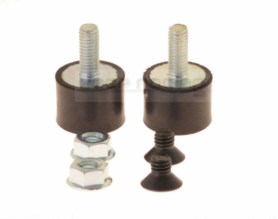 Mounting kit for control unit (includes silent block, nut, washer, and M6x8 countersunk screw)