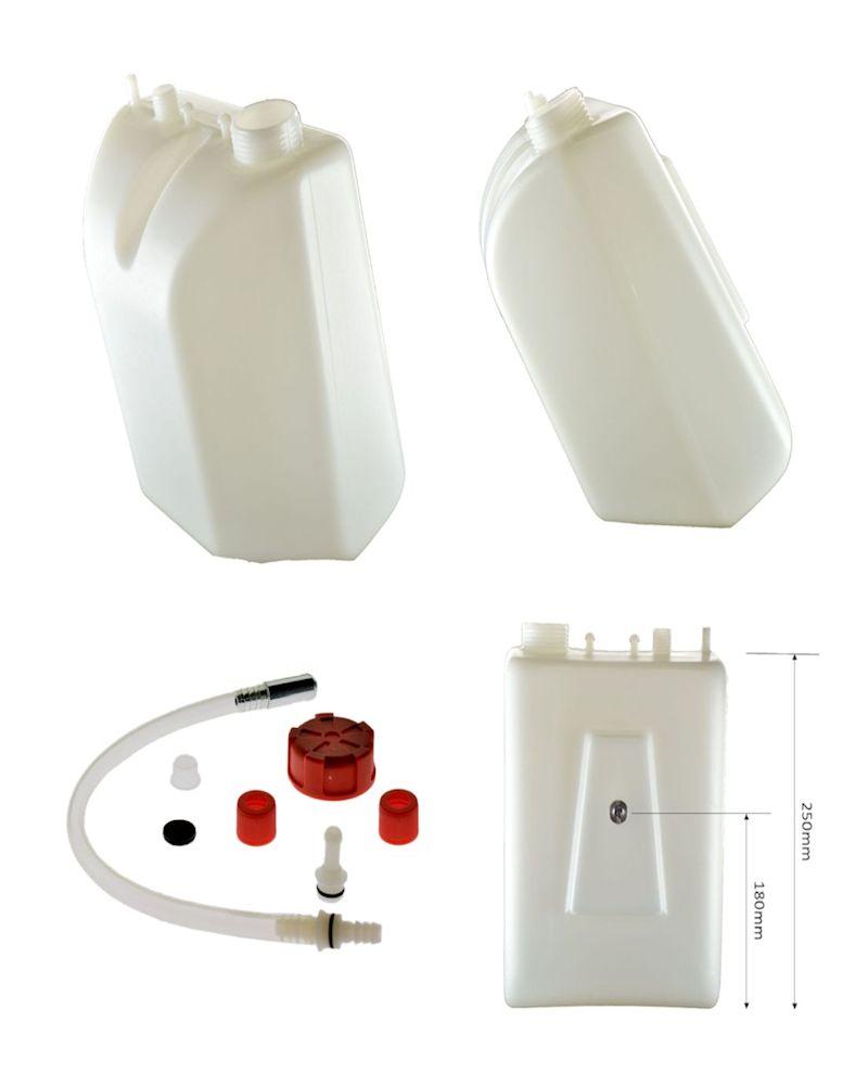 Kart Wechseltank, 5 Liter, inkl. Zubehörkit, rot