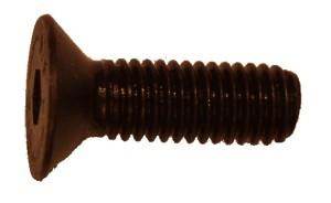 M8x25 countersunk screw, black