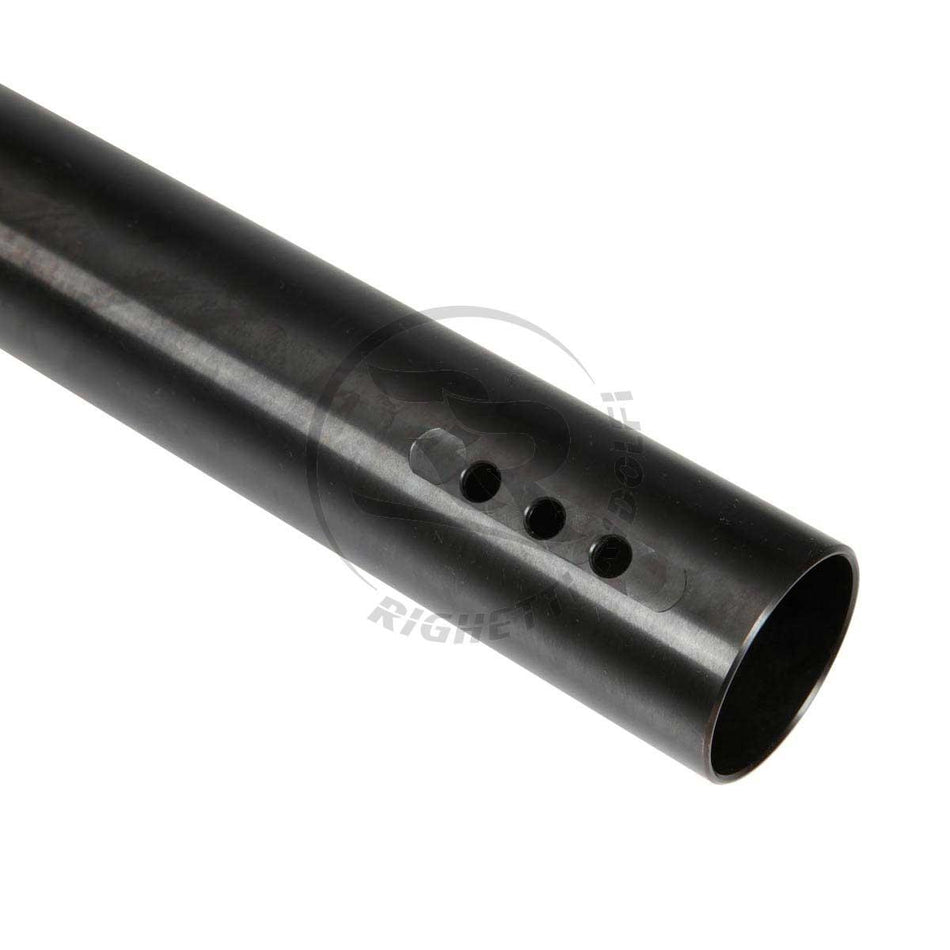 Hinterachse 50x1040mm, 2mm Wandstärke, mittel (B), schwarz brüniert